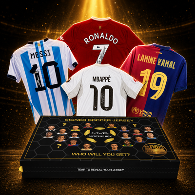 Mystery Memorabilia Box: Signed Soccer Jersey Season Starter Edition