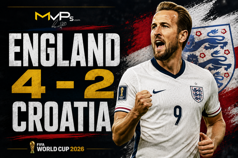 England 4-2 Croatia: Kane Brace and Bellingham Win Opener