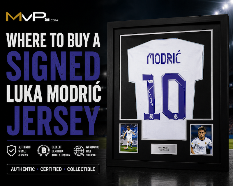 Where to Buy a Signed Luka Modrić Jersey