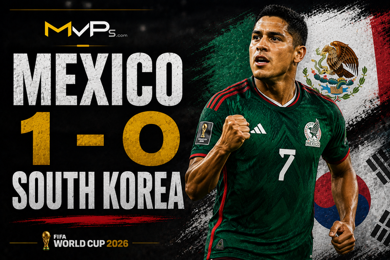 South Korea 0-1 Mexico: El Tri Clinch Group A and Last 32