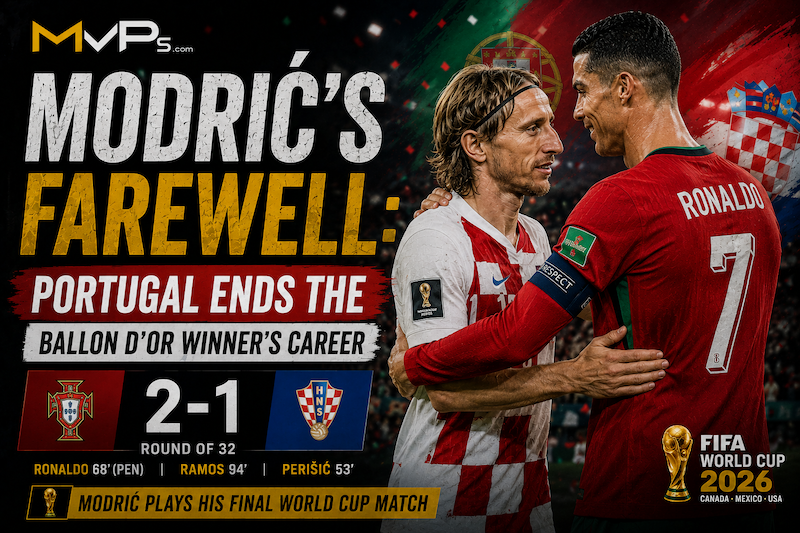 Modrić's Farewell: Portugal 2-1 Croatia Ends the Ballon d'Or Winner's Career