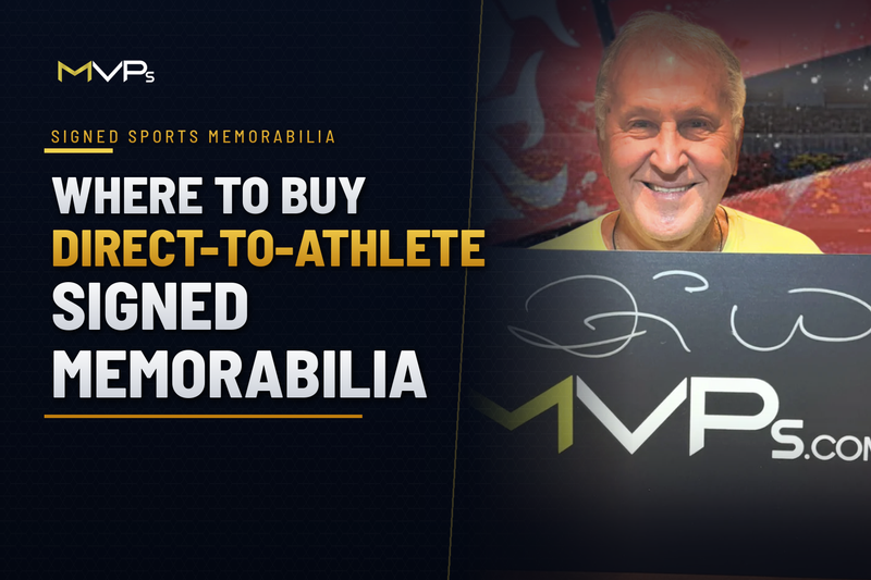 Where to Buy Direct-to-Athlete Signed Memorabilia