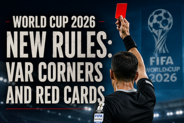 World Cup 2026 New Rules: VAR Corners and Red Cards