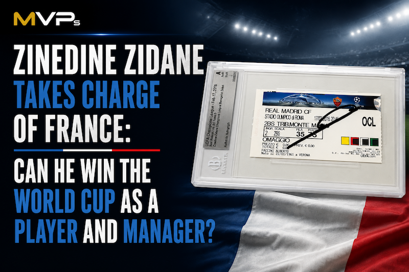 Zinedine Zidane Takes Charge of France: Can He Win the World Cup as a Player and Manager?