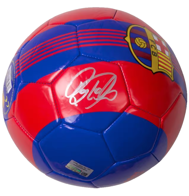 Raphinha Signed FC Barcelona Soccer Ball with Beckett COA