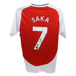 Bukayo Saka Signed Arsenal FC Soccer Jersey #7 with Beckett COA