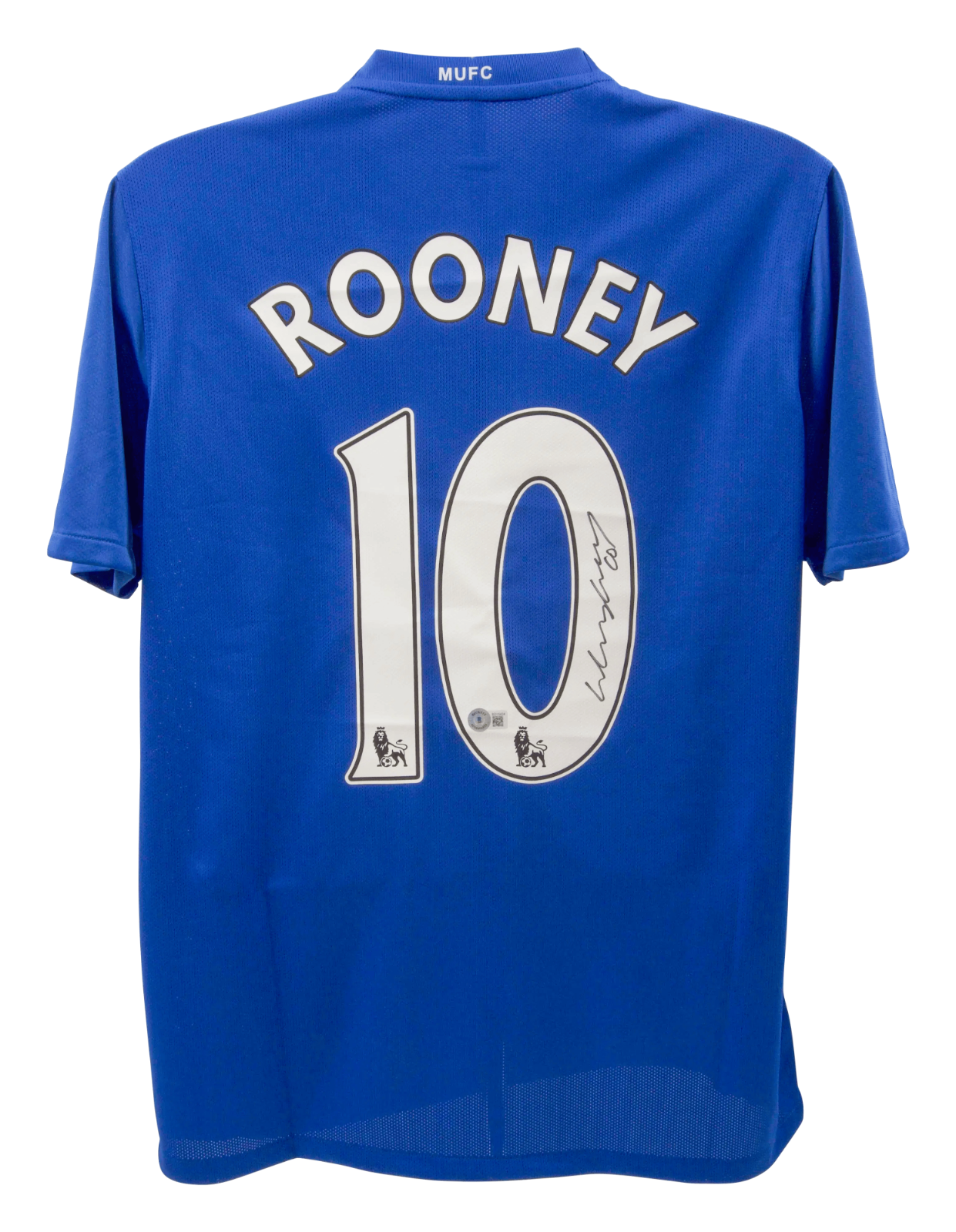 Wayne Rooney Signed Manchester United Away Soccer Jersey #10 with Beckett COA