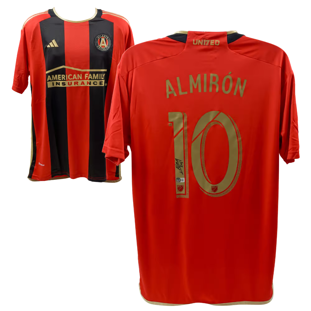 Miguel Almiron Signed Atlanta United FC Soccer Jersey #10 with Beckett COA