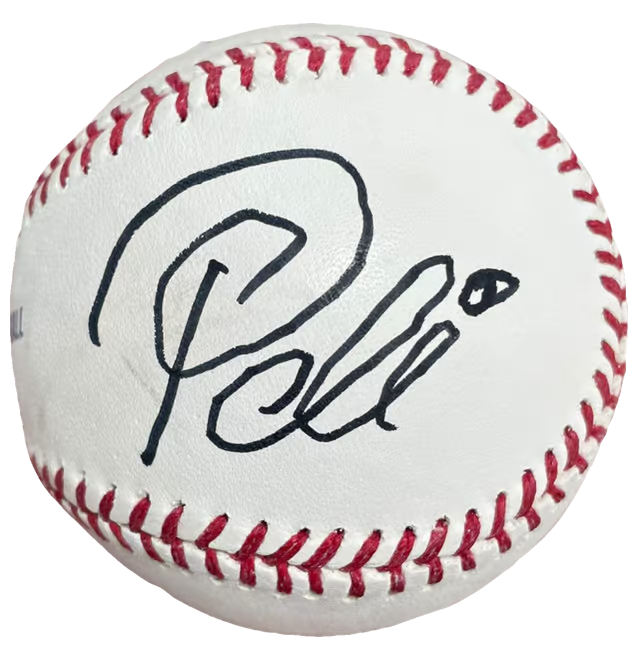 Pele Signed Rawlings Major League Baseball with Beckett COA