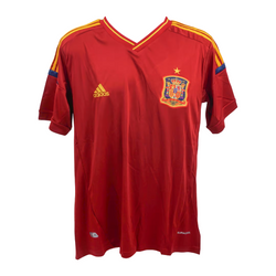 Fernando Torres Signed Spain FC Home Soccer Jersey #9 with Beckett COA