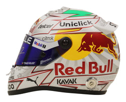 Sergio Perez Signed 2022 Japan F1 RedBull Helmet 1:2 Scale with Beckett COA