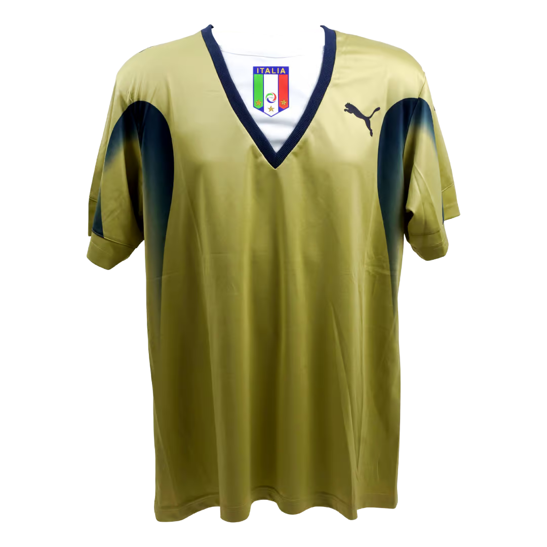 Gianluigi Buffon Signed Italy Away Soccer Jersey #1 with Beckett Witness