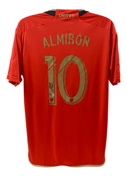 Miguel Almiron Signed Atlanta United FC Soccer Jersey #10 with Beckett COA