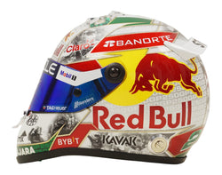 Sergio Perez Signed 2023 Formula 1 RedBull Helmet 1:2 Scale with Beckett COA