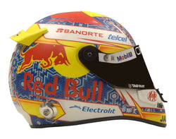 Sergio Perez Signed 2024 F1 RedBull Helmet Full Size Replica with Beckett COA