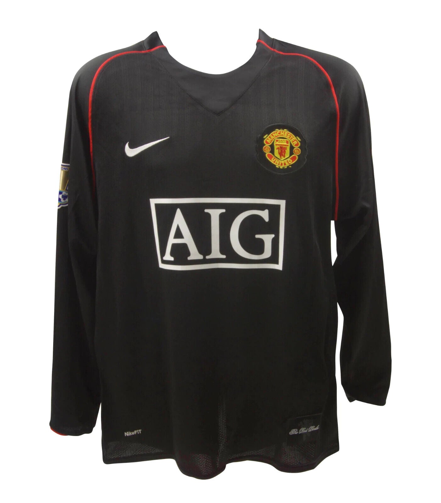 Cristiano Ronaldo Signed Manchester Utd Away Soccer Jersey #7 with Beckett LOA