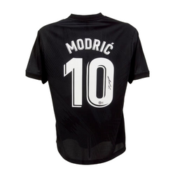 Luka Modric Signed Real Madrid FC Away Y-3 Soccer Jersey #10 with Beckett COA