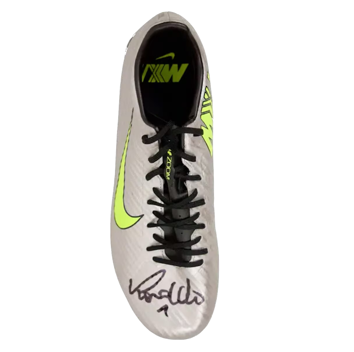 Ronaldo Nazario Signed Nike Mercurial Soccer Cleat with Beckett COA