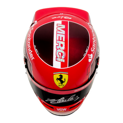 Charles Leclerc Signed Formula 1 Ferrari Helmet Full Size with Beckett COA