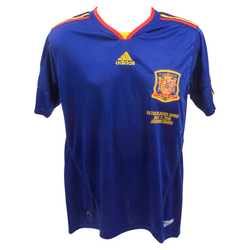 Pedro Signed Spain National Away Soccer Jersey #18 with Beckett COA