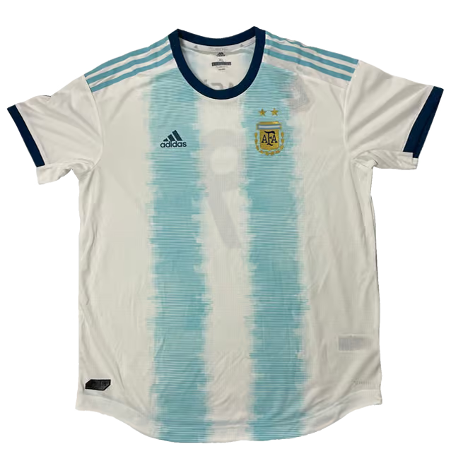 Sergio Aguero Signed Argentina FC Soccer Jersey #9 with Beckett COA