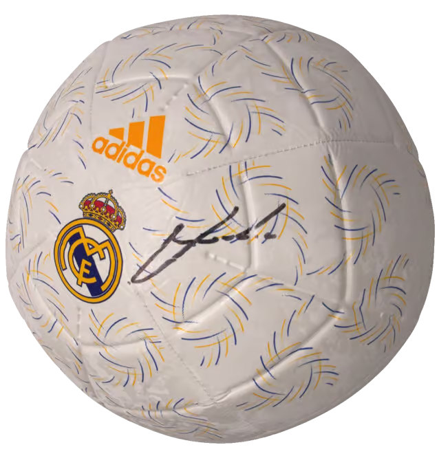 Luka Modric Signed Real Madrid FC Soccer Ball with Beckett COA