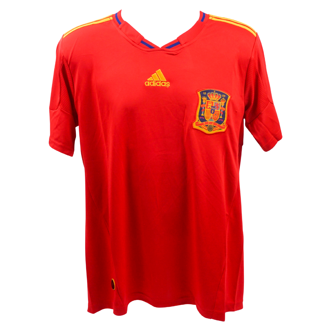 Pedro Signed Spain National Home Soccer Jersey #18 with Beckett COA