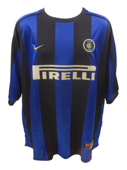 Ronaldo Nazario Signed Inter Milan Home Soccer Jersey #9 with Beckett COA