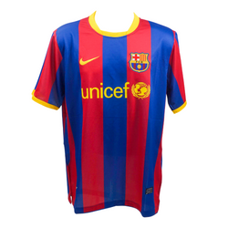 Pedro Signed FC Barcelona Home Soccer Jersey #17 with Beckett COA