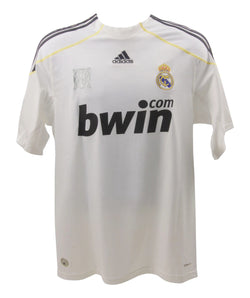 Cristiano Ronaldo Signed Real Madrid FC Home Soccer Jersey #9 with Beckett LOA