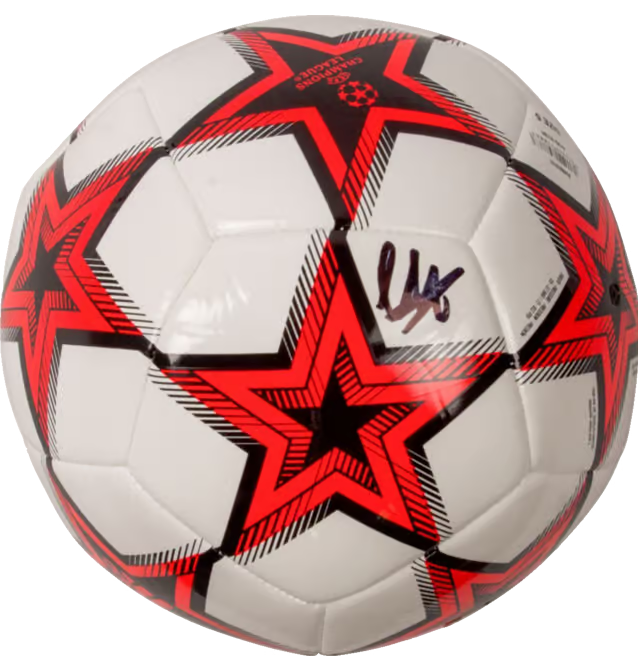 Trent Alexander Arnold Signed UCL Soccer Ball with Beckett COA