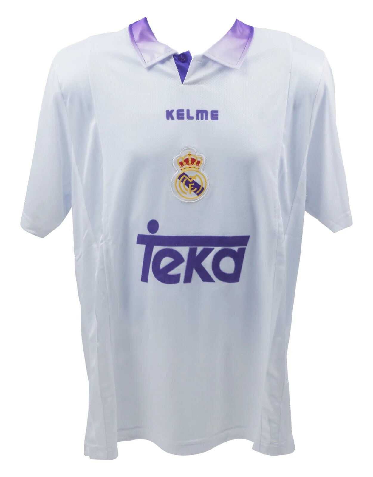 Roberto Carlos Signed Real Madrid FC Home Soccer Jersey #3 with Beckett Witness