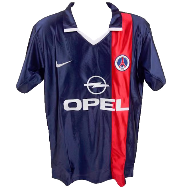 Ronaldinho Signed PSG Home Soccer Jersey #10 with Beckett COA