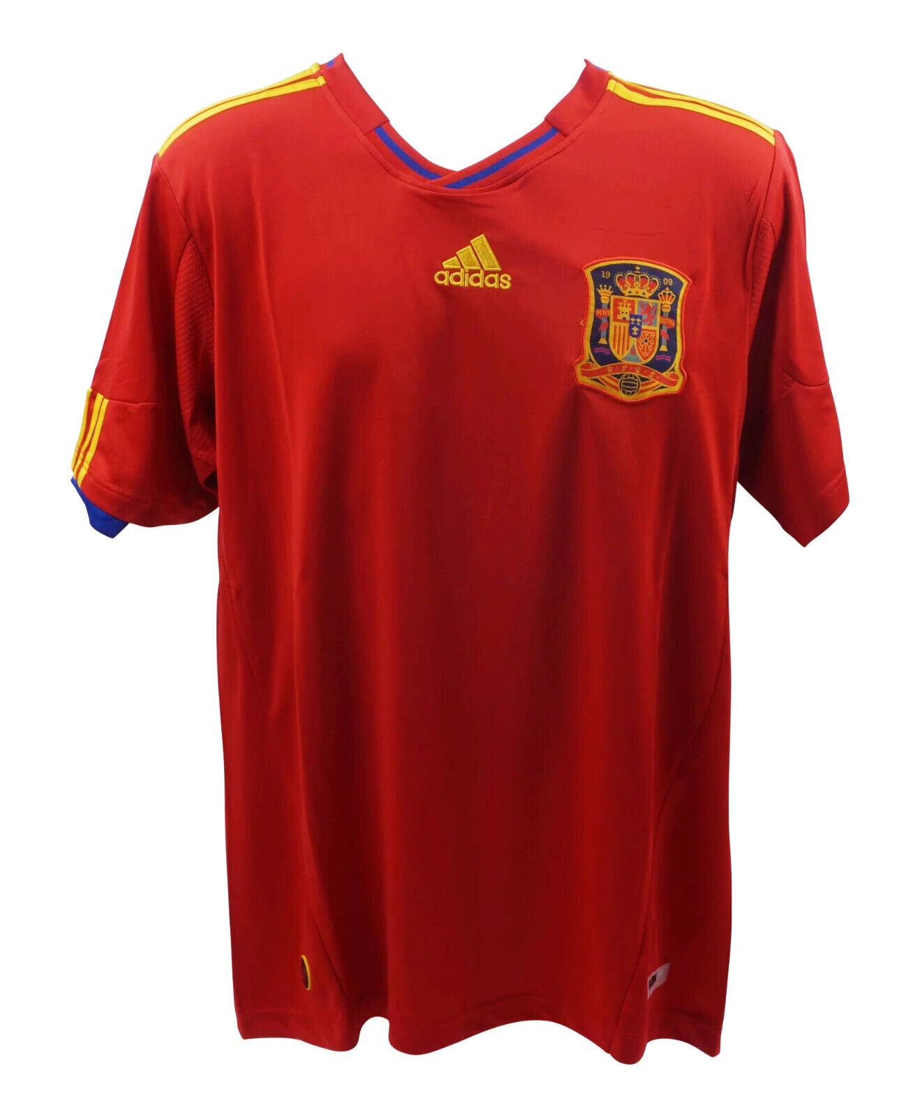 Fernando Torres Signed Spain FC Home Soccer Jersey #9 with Beckett COA