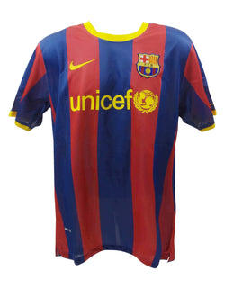 David Villa Signed FC Barcelona Home Soccer Jersey #7 with Beckett Witness