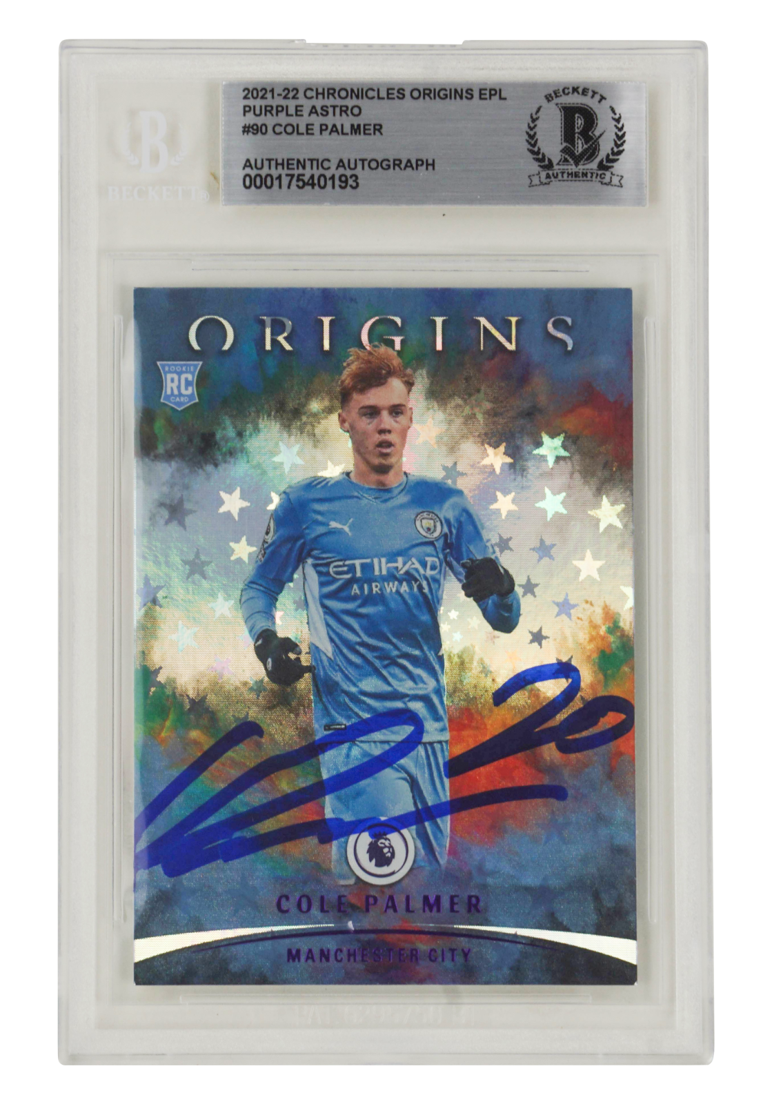 Cole Palmer Signed 2021-22 Panini Chronicles Origins Rookie Card - BGS Authentic