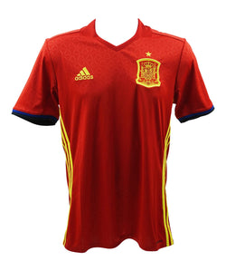 David Villa Signed Spain FC Home Soccer Jersey #7 with Beckett COA