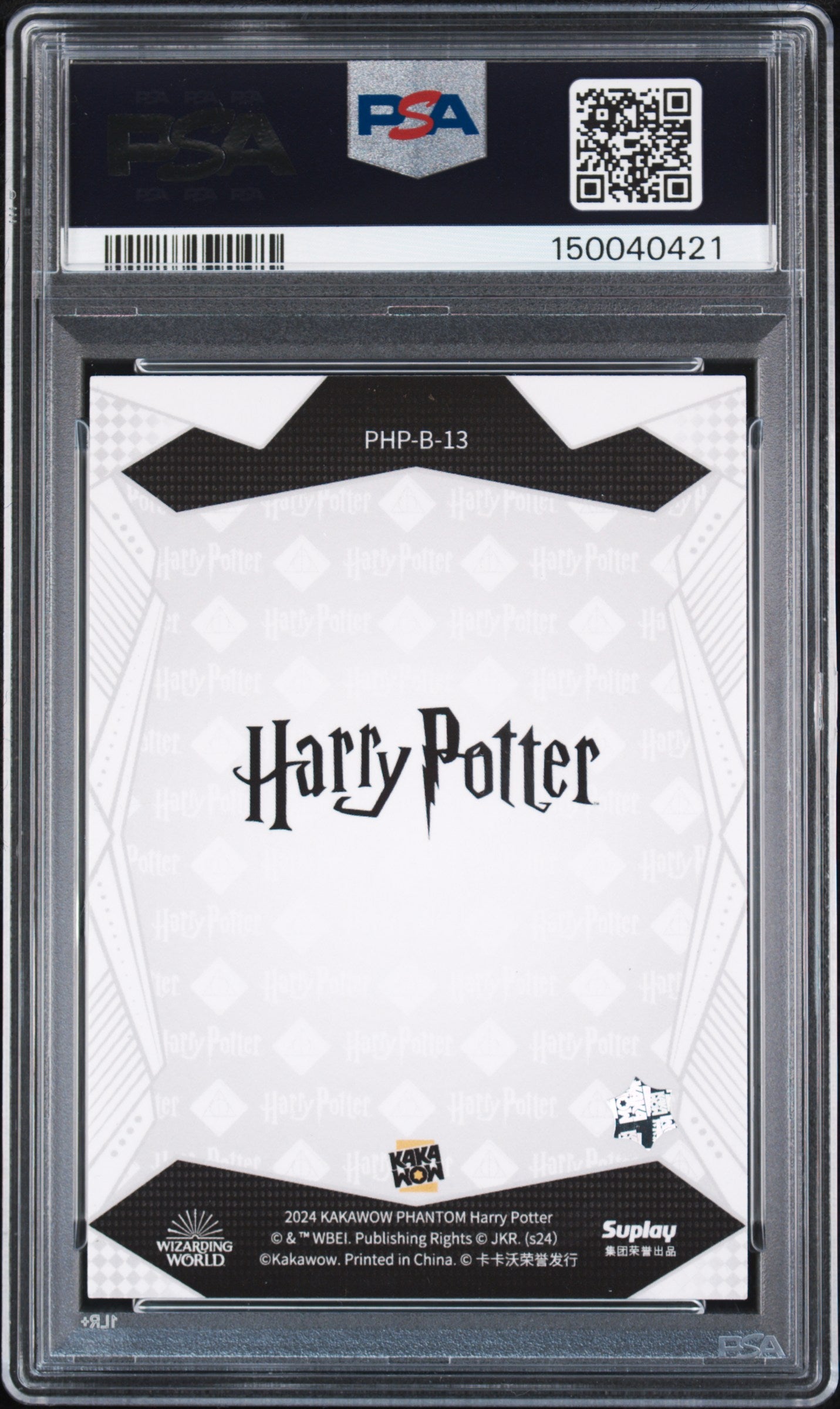 Tom Felton Signed Draco Malfoy in Harry Potter 2024 Kakawow #13 - PSA 10