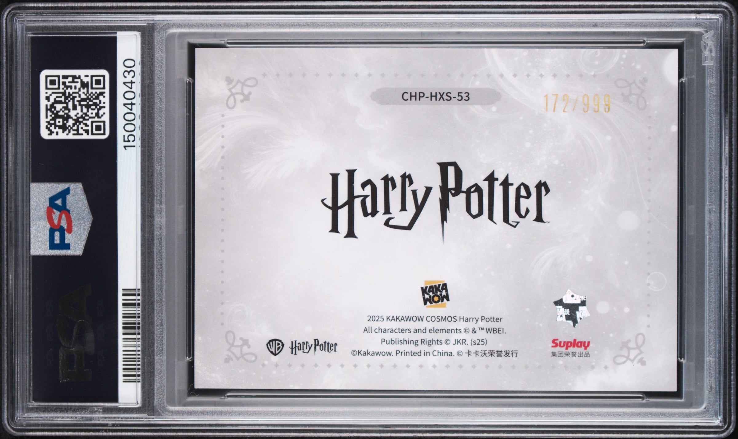 Tom Felton Signed Draco Malfoy in Harry Potter 2025 Cosmos #53 Kakawow - PSA 10
