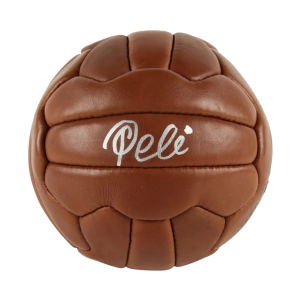 Pele Signed Vintage Soccer Ball