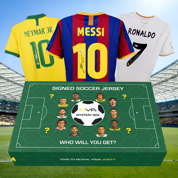Mystery Memorabilia Box: Signed Soccer Jersey with Beckett COA Limited