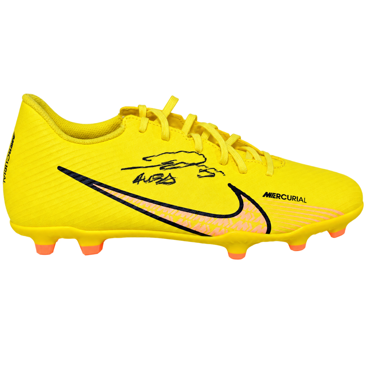 Pierre-Emerick Aubameyang Signed Nike Mecurial Soccer Cleat with Beckett COA