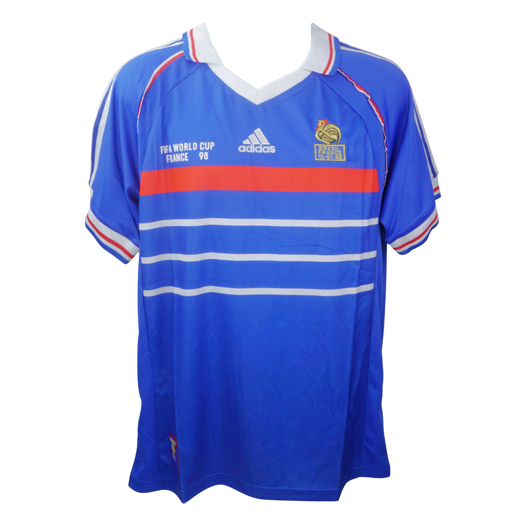 David Trezeguet Signed France Soccer Jersey #20 with Beckett Witness