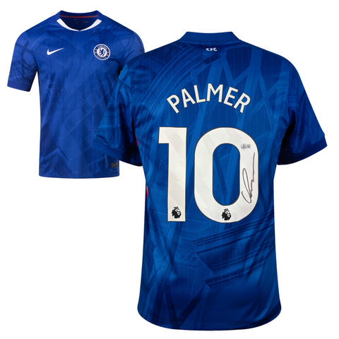Cole Palmer Signed Chelsea FC 2025-26 Home Soccer Jersey #10 with Beckett COA