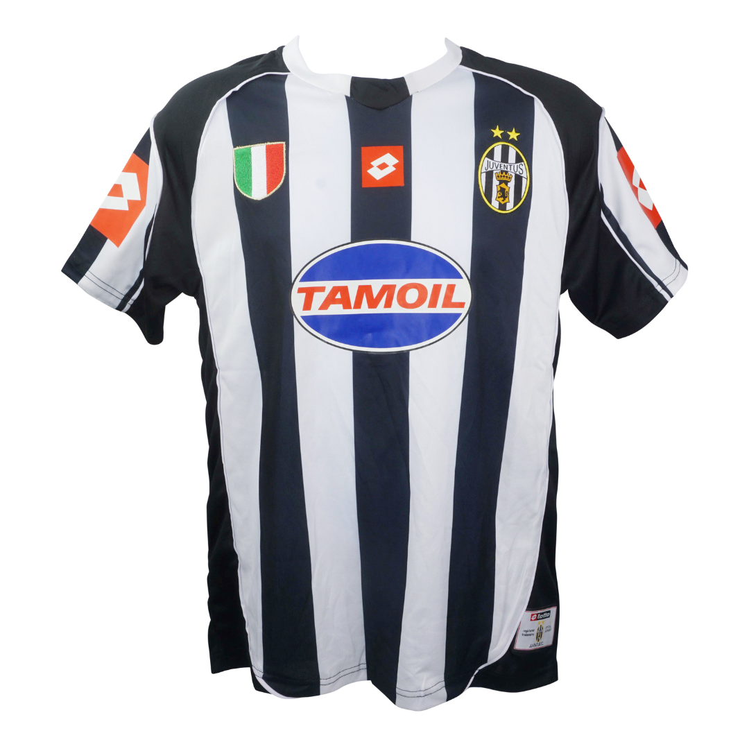 David Trezeguet Signed Juventus FC Home Soccer Jersey #17 with Beckett Witness