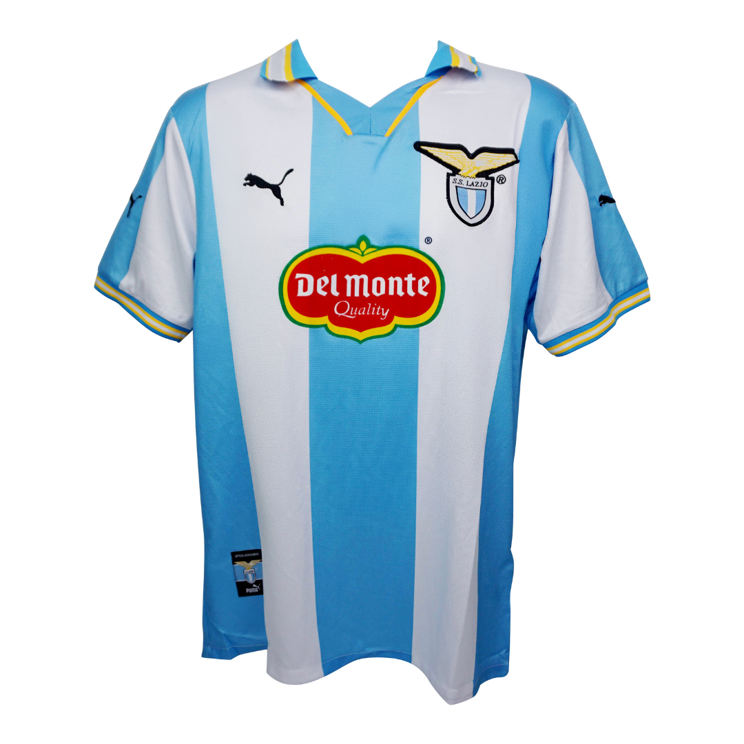 Alessandro Nesta Signed Lazio Soccer Jersey #13 with Beckett Witness