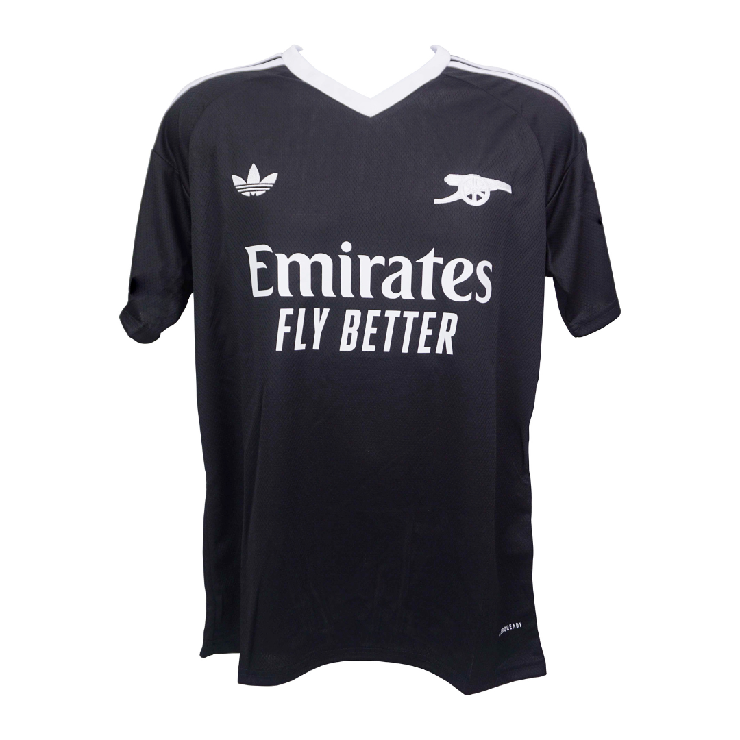 David Raya Signed Arsenal Goalkeeper Soccer Jersey #1 with Beckett COA