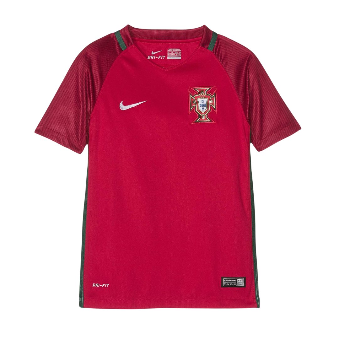 Cristiano Ronaldo Signed Portugal 2016 EURO Final Soccer Jersey #7 with Beckett COA