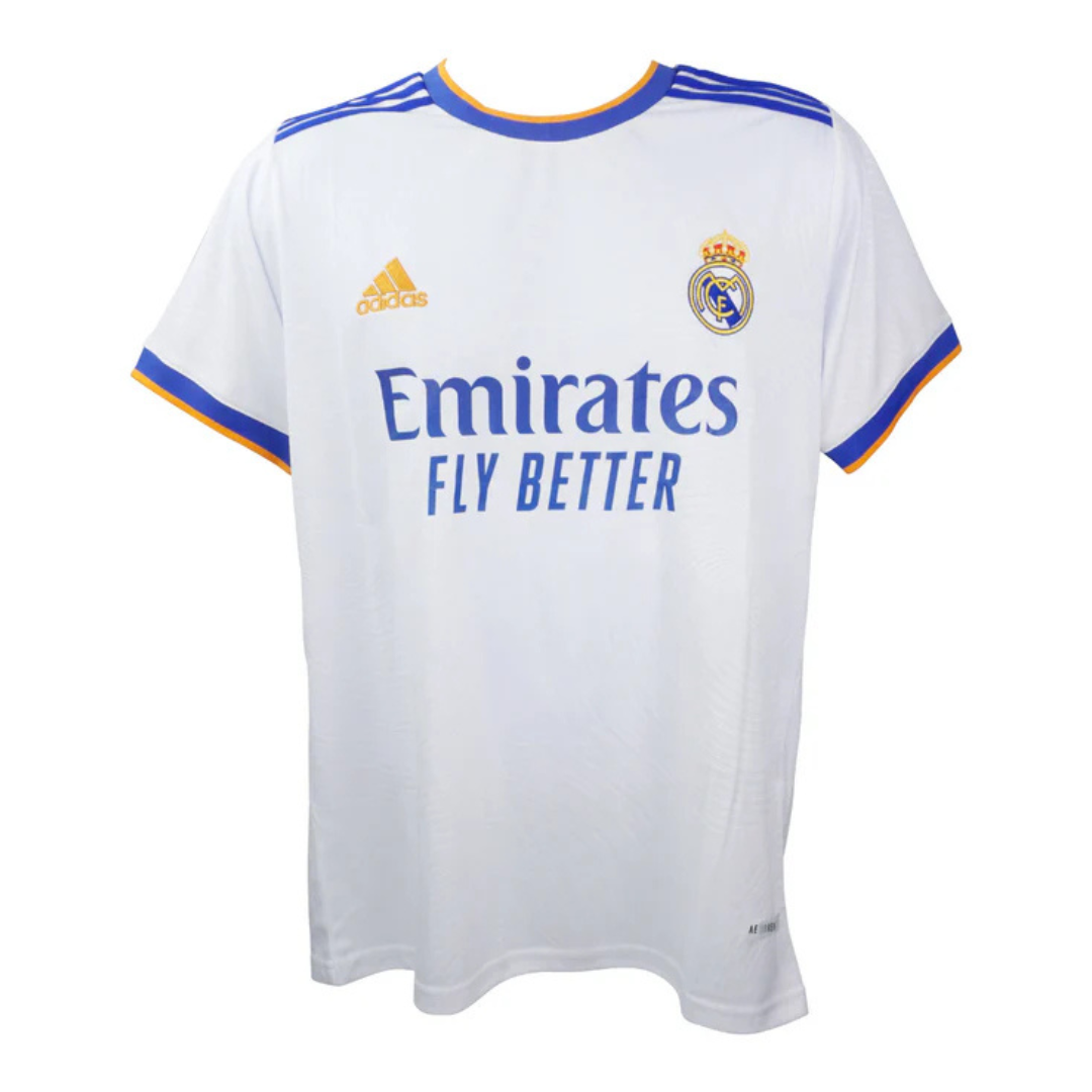 Eder Militao Signed Real Madrid FC Soccer Jersey #3 with Beckett Witness