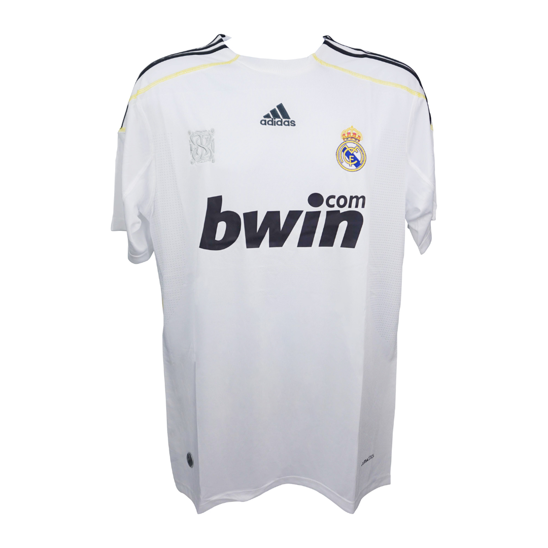 Guti Hernandez Signed Real Madrid Home Soccer Jersey #14 with Beckett Witness